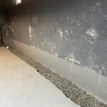 Hidroizolare exterioară executată la fundația unei clădiri